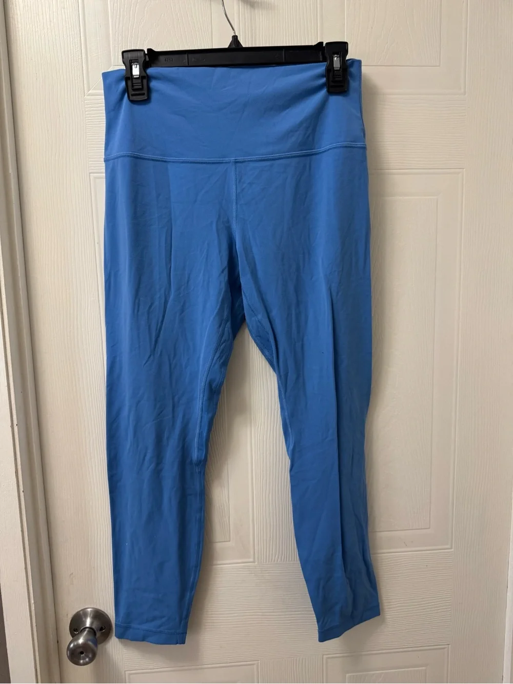 Blue High-Waist Active Leggings